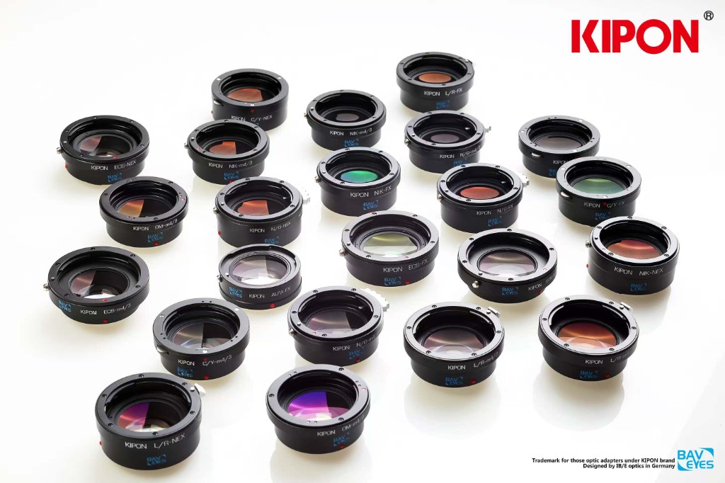 KIPON camera adapters